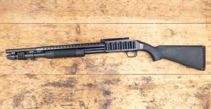 Mossberg 590 Tactical 12 Gauge Police Trade-in Shotgun with Side Saddle