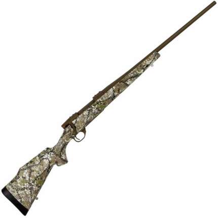Weatherby Vanguard Badlands Burn Bronze/Camo Bolt Action Rifle – 300 Winchester Magnum