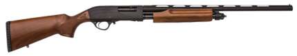 Howa Escort M87 Youth Pump Shotgun HAT872022Y, 20 Gauge, 20″, 3″ Chmbr, Turkish Walnut Stock, Black Finish