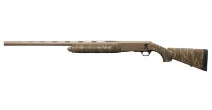 Browning Silver Field 12 Gauge Semi-Auto Shotgun with Mossy Oak Bottomland Stock and FDE Cerakote Finish