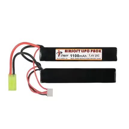 Battery Li-Po 1100mAh 7,4V 20C [ IPower ]
